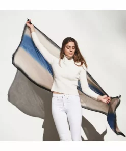 Studio Variously Prussian Cashmere Scarf 13 Studio Variously Prussian Cashmere Scarf