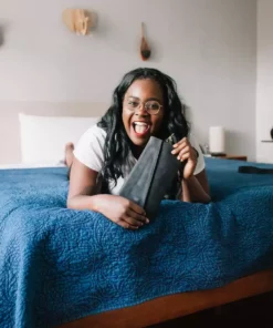 Purse & Clutch Small Asymmetric Clutch - Black