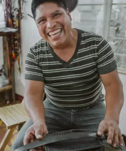 Purse & Clutch Leather Belt Bag - Charcoal 10 Purse & Clutch Leather Belt Bag - Charcoal