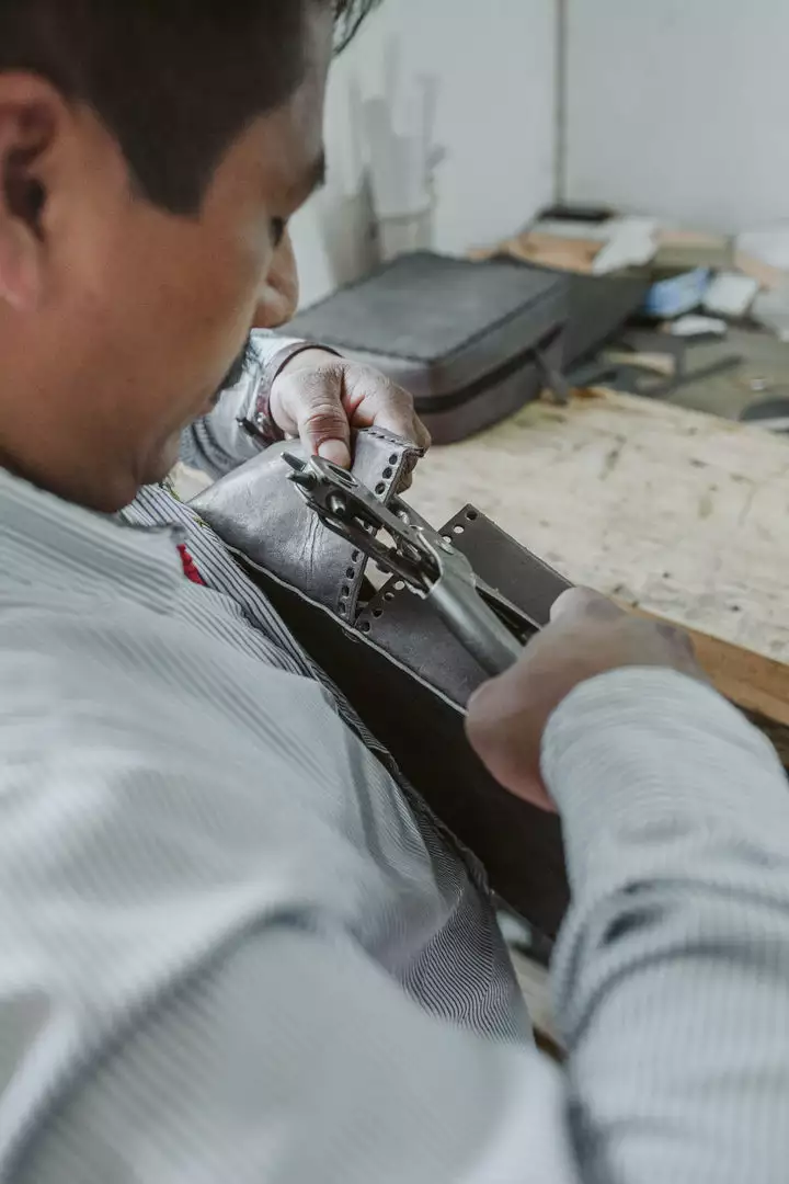 Purse & Clutch Leather Belt Bag - Charcoal 6 Purse & Clutch Leather Belt Bag - Charcoal