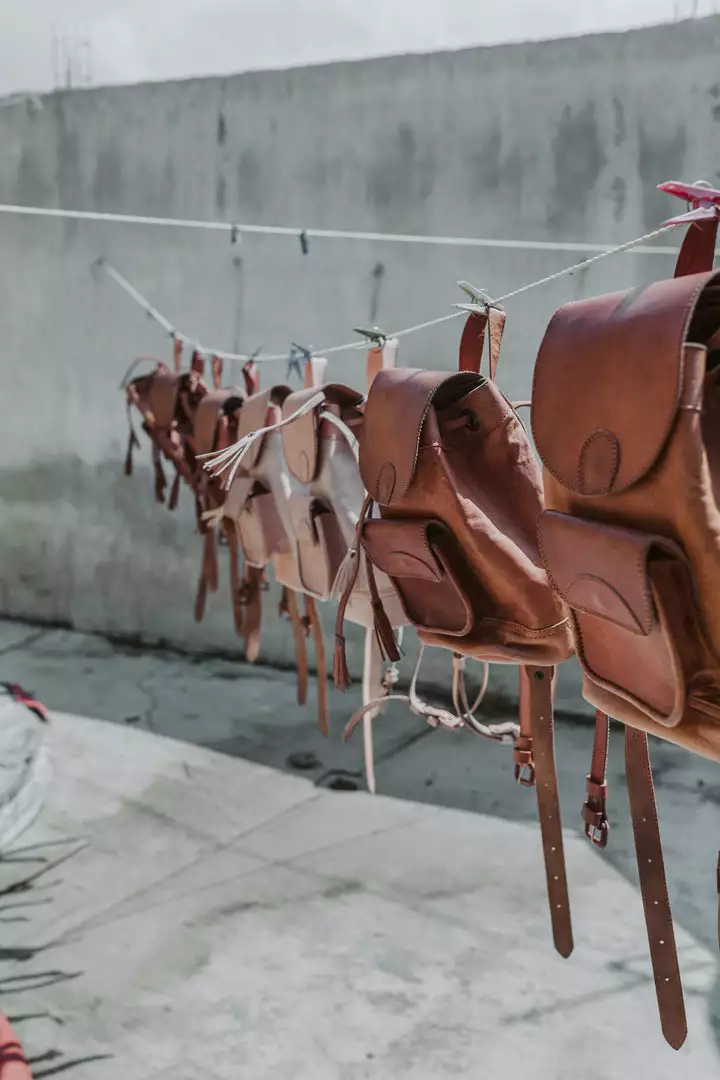 Purse & Clutch Leather Backpack - Russet Brown Handcrafted 8 Purse & Clutch Leather Backpack - Russet Brown Handcrafted