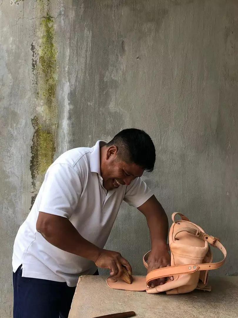 Purse & Clutch Leather Backpack - Russet Brown Handcrafted 9 Purse & Clutch Leather Backpack - Russet Brown Handcrafted
