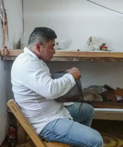 Purse & Clutch Mexican Leather Crossbody - Charcoal Accessories