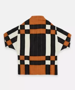 Anchal Clothing Quilted Patchwork Plaid Cocoon Jacket