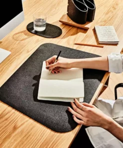 Slash Objects R2 Recycled Rubber Deskmat - Black Home Goods