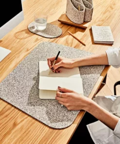 Slash Objects Home Goods R2 Recycled Rubber Deskmat - Sand