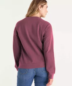 The Standard Stitch French Terry Raglan Sweatshirt Clothing