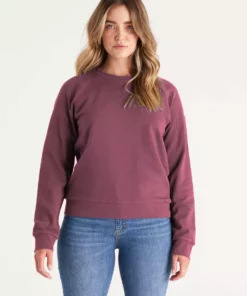 The Standard Stitch French Terry Raglan Sweatshirt Clothing