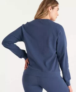 The Standard Stitch French Terry Raglan Sweatshirt Clothing