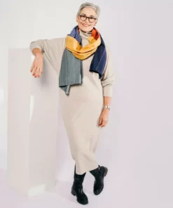 Anchal Accessories Rainbow Colorblock Scarf