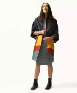Anchal Clothing Rainbow Eclipse Cocoon Jacket