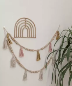 Village Thrive Rainbow Rattan Wall Decor Home Goods