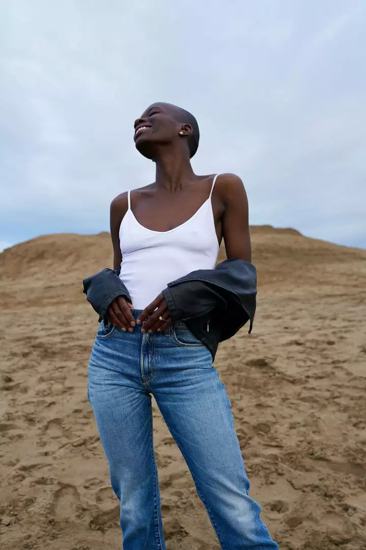 Porter Blue Rebel High Rise Straight Jean - Mabel Best Sellers 7 Porter Blue Rebel High Rise Straight Jean - Mabel Best Sellers