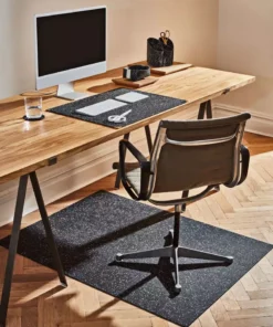 Slash Objects Rectangle Recycled Rubber Floor Mat