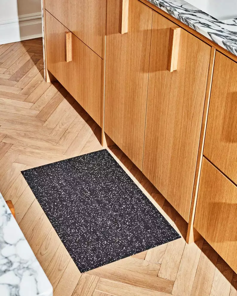 Slash Objects Rectangle Recycled Rubber Floor Mat 1 Slash Objects Rectangle Recycled Rubber Floor Mat