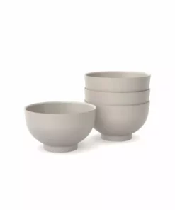 EKOBO Kitchen + Dining Recycled Bamboo Rice Bowl Set