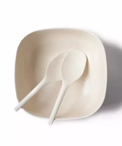 EKOBO Recycled Bamboo Salad Bowl + Servers Set
