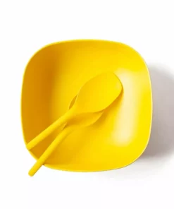 EKOBO Recycled Bamboo Salad Bowl + Servers Set