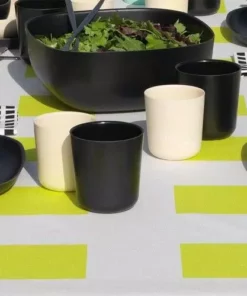 EKOBO Recycled Bamboo Salad Bowl + Servers Set