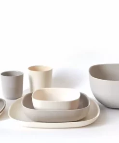 EKOBO Recycled Bamboo Salad Bowl + Servers Set