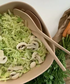 EKOBO Recycled Bamboo Salad Bowl + Servers Set