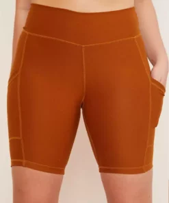 Wolven Best Sellers Recycled Bike Short With Pockets - Turmeric 16 Wolven Best Sellers Recycled Bike Short With Pockets - Turmeric