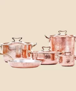 Amoretti Brothers Recycled Copper Cookware Set Home Goods