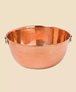 Amoretti Brothers Home Goods Recycled Copper Mixing Bowl