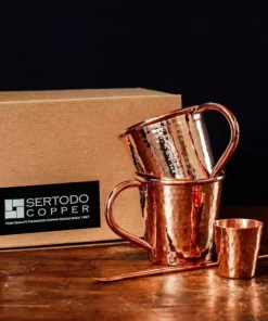Sertodo Copper Recycled Copper Moscow Mule Gift Set Best Sellers