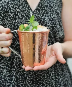 Sertodo Copper Recycled Copper Moscow Mules For Four Set