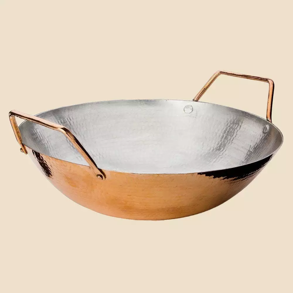 Amoretti Brothers Recycled Copper Wok 1 Amoretti Brothers Recycled Copper Wok