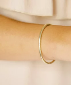 Sara Patino Jewelry Recycled Golden Orbit Cuff Bracelet