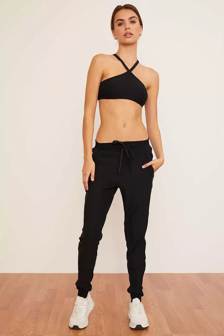 Wolven Activewear + Athleisure Recycled Jogger - Onyx 6 Wolven Activewear + Athleisure Recycled Jogger - Onyx