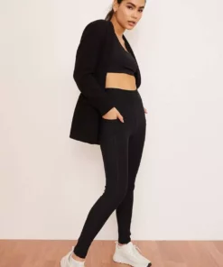 Wolven Recycled Legging With Pockets - Onyx Best Sellers
