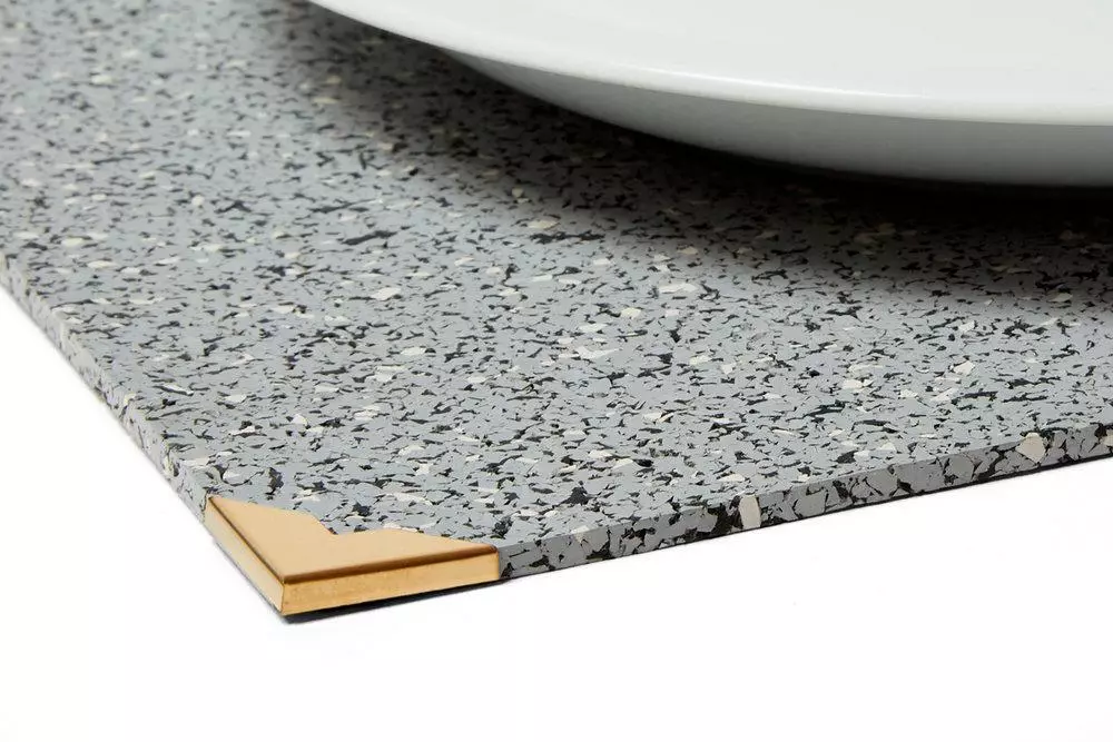 Slash Objects Kitchen + Dining Recycled Rubber Placemat Set 6 Slash Objects Kitchen + Dining Recycled Rubber Placemat Set