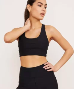 Wolven Recycled Yoga Top - Onyx Activewear + Athleisure