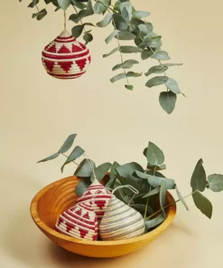 KAZI Red Bulb Ornament 7 KAZI Red Bulb Ornament