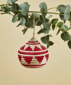 KAZI Red Bulb Ornament
