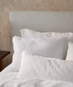 Coyuchi Home Goods Relaxed Linen Lumbar Pillow Cover