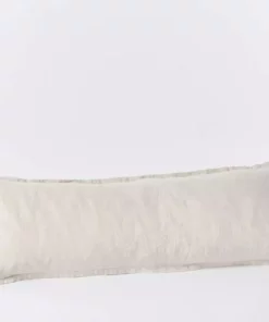 Coyuchi Home Goods Relaxed Linen Lumbar Pillow Cover