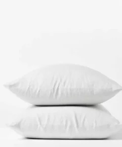 Coyuchi Relaxed Linen Pillowcases Set - Alpine White Home Goods