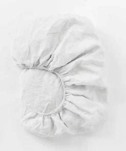 Coyuchi Relaxed Linen Sheet Set - Alpine White Home Goods