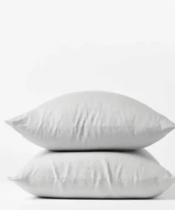 Coyuchi Home Goods Relaxed Linen Sheet Set - Fog