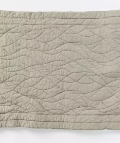 Coyuchi Remi Quilted Baby Blanket - Laurel Quilts + Blankets
