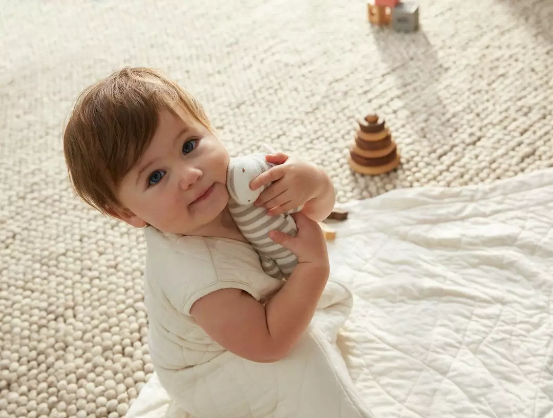 Coyuchi Baby Gifts Remi Quilted Snuggle Sack - Undyed 4 Coyuchi Baby Gifts Remi Quilted Snuggle Sack - Undyed