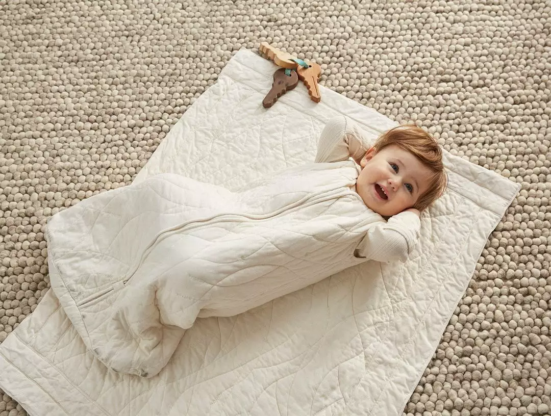 Coyuchi Baby Gifts Remi Quilted Snuggle Sack - Undyed 3 Coyuchi Baby Gifts Remi Quilted Snuggle Sack - Undyed