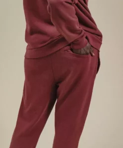 Poplinen René Jogger Sweatpant - Brick Clothing