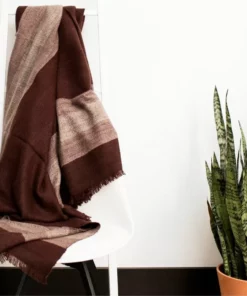 Studio Variously Resin Merino Wool Throw Blanket