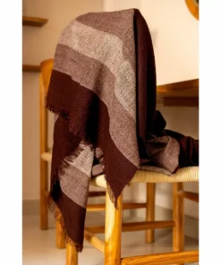 Studio Variously Resin Merino Wool Throw Blanket