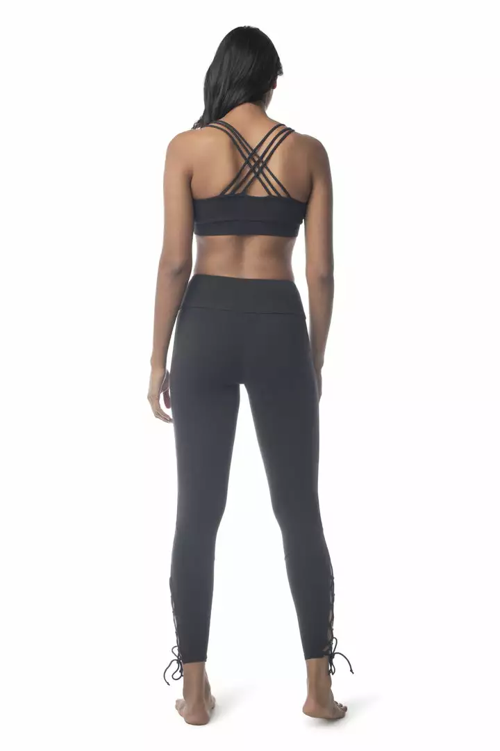 Synergy Organic Clothing Rhythm Yoga Bra - Black 6 Synergy Organic Clothing Rhythm Yoga Bra - Black